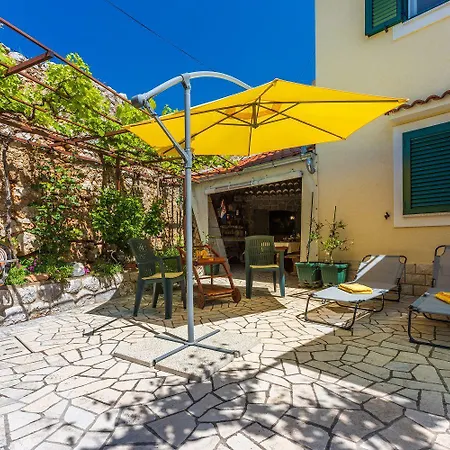 Mediterranes Mit Meerblick, Aussendusche, Liegen, Grill, Waschmaschine - Haustiere Erlaubt Casa de Férias