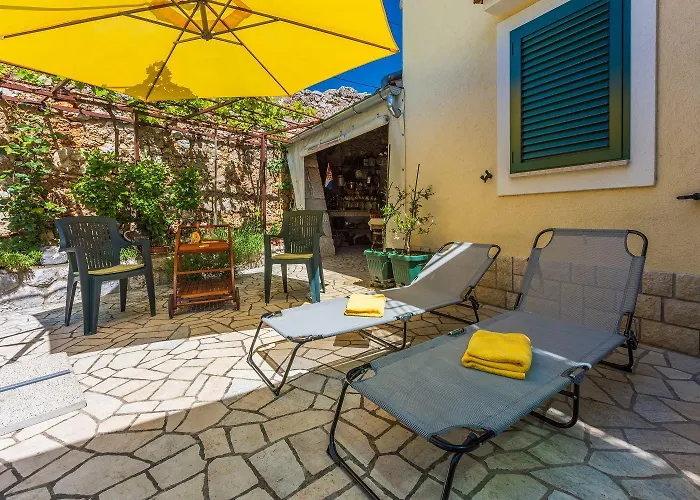 Σπίτι διακοπών Mediterranes Mit Meerblick, Aussendusche, Liegen, Grill, Waschmaschine - Haustiere Erlaubt Grižane